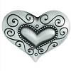 Finders Key Purse Clip Heritage Heart