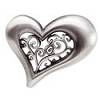 Finders Key Purse Clip Filigree Heart