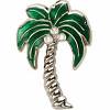 Finders Key Purse Clip Palm Tree