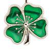 Finders Key Purse Clip Four Leaf Clover