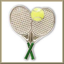 Finders Key Purse Clip Tennis