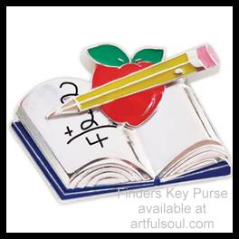 Finders Key Purse Clip Teachers Pet