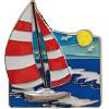 Finders Key Purse Clip Sailboat (retired)