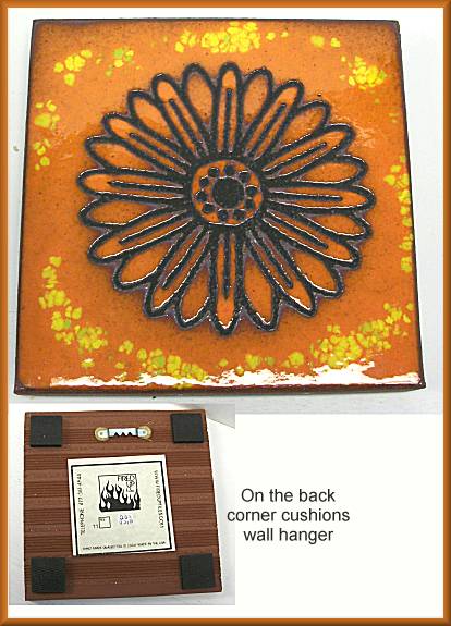 Fired Up Tile Daisy