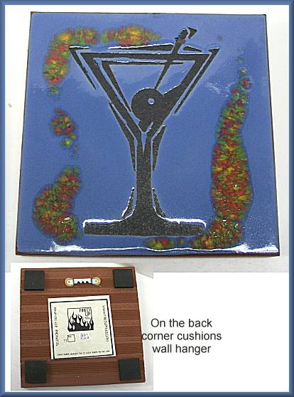 Fired Up Tile Martini