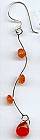 Great Falls Vine Carnelian Earrings