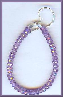 Great Falls Amethyst Loop Earrings