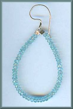 Great Falls Apatite Loop Earrings