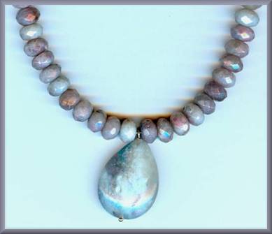 Great Falls Violet Jade Necklace