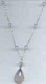 Great Falls Blue Mist Chalcedony Necklace
