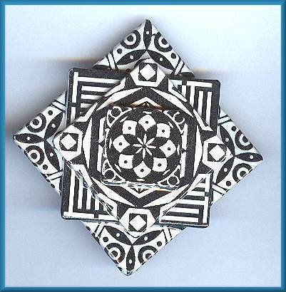 Gina Rosencrantz B&W Pin