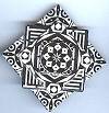 Gina Rosencrantz B&W Pin