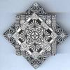 Gina Rosencrantz B&W Pin