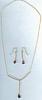 Druxman 18kt Gold Pink Tourmaline Set