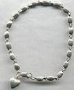 Druxman Sterling Heart Bracelet