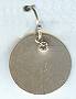 Druxman SS/CZ Disk Earrings