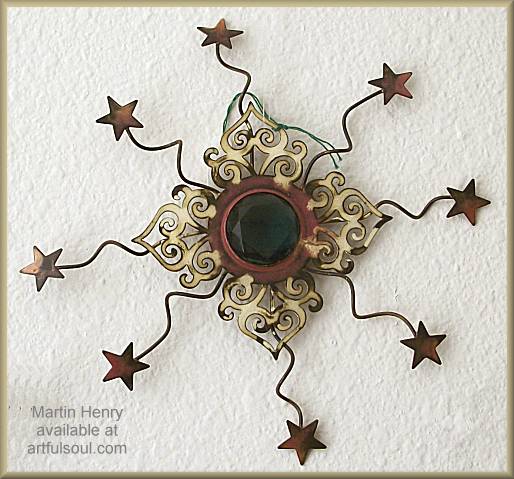 Martin Henry Star Spray Window/Wall Charm