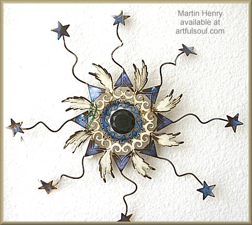 Martin Henry Wave Spray Window/Wall Charm