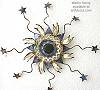 Martin Henry Wave Spray Window/Wall Charm