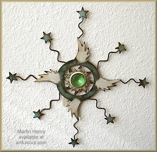 Martin Henry Wing Spray Window/Wall Charm