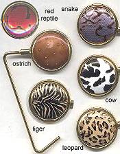 Hot Hang-Ups! Purse Hangers, Safari Collection