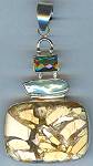 Brown Mookite Quartz Pendant