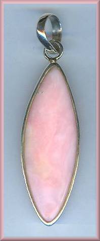 Pink Opal Pendant