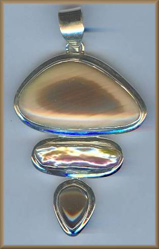 Imperial Jasper Smoky Pendant