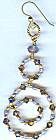 Jen Christiansen Sapphire Periwinkle Bronze Loop De Loop