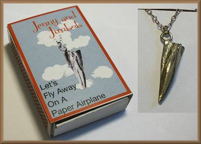 Jenny & Jimbob Lets Fly Away on a Paper Airplane