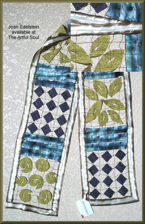 Joan Edelstein A Finer Madness Old Ivory Scarf