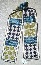 Joan Edelstein A Finer Madness Old Ivory Scarf