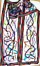Joan Edelstein Roots Jungle Bird Scarf