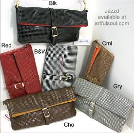 Jazzd Boogie Folded Cllutch with Strap