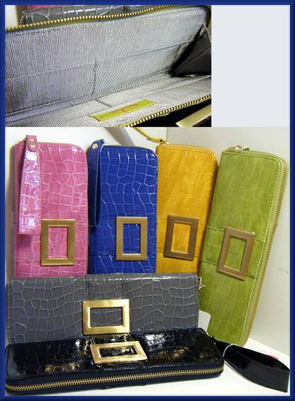 Jazzd Croco Clutch/Wallet