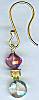 Kasselman 18kt Tourmaline Green Amethyst Earrings