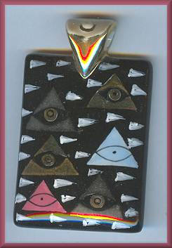 Kenneth Chen Pyramids Pendant