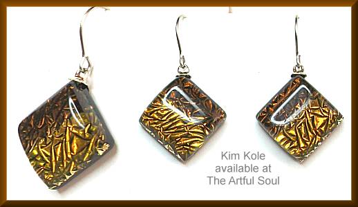 Kim Kole Golden Brown Earrings