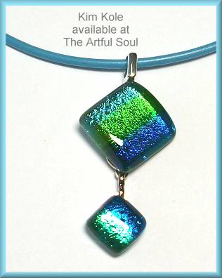Kim Kole Blue-Green Pendant