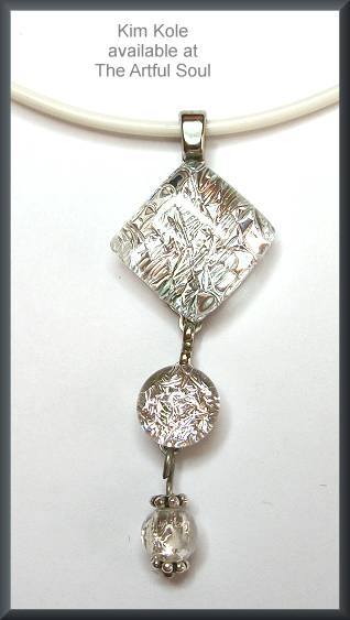 Kim Kole Silver Ice Pendant