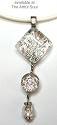 Kim Kole Silver Ice Pendant