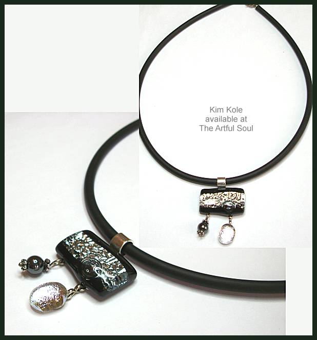 Kim Kole Black Ice Pendant