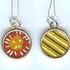 Kathy Lo Small Circle Reversible Pendant