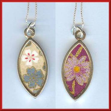 Kathy Lo Small Petal Reversible Pendant