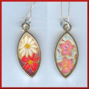 Kathy Lo Small Petal Reversible Pendant