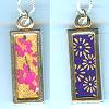 Kathy Lo Small Rectangle Reversible Pendant