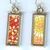 Kathy Lo Small Rectangle Reversible Pendant