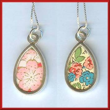 Kathy Lo Small Teardrop Reversible Pendant
