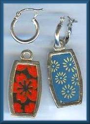 Kathy Lo Barrel Reversible Earrings
