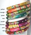 Kashmir Stackable Bangles, Medium